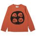 Minti Friendly Skulls LS Tee - Rust