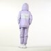 Hello Stranger Kind Vibes Zip Hood - Purple