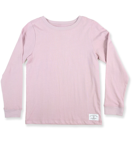 Hello Stranger Girls LS Classics Tee - Mauve