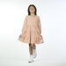 Hello Stranger Pixie LS Dress - Pink Corduroy