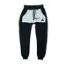 Hello Stranger Pocket Track Pant - Black/Grey