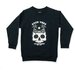 Hello Stranger Good Vibes Raglan Crew - Black