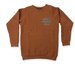 Hello Stranger Mini Shredder Raglan Crew - Rust