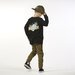 Hello Stranger Skull Hand LS Tee - Black