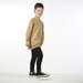 Hello Stranger Stripe LS Tee - Brown Stripe