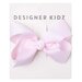 Designer Kidz Bow Hair Clip - Pink