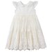 Designer Kidz Ava Antique Lace Christening Gown