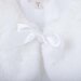 Designer Kidz Sassy Baby Faux Fur Jacket - Ivory
