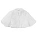 Designer Kidz Elise Faux Fur Jacket - Ivory