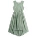 Designer Kidz Delilah S/S Lace Dress - Sage