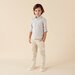 Designer Kidz Oliver L/S Gingham Shirt - Oat