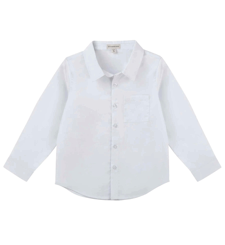 Designer Kidz Jackson L/S Formal Shirt - White
