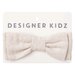 Designer Kidz Toby Linen Bow Tie - Sand