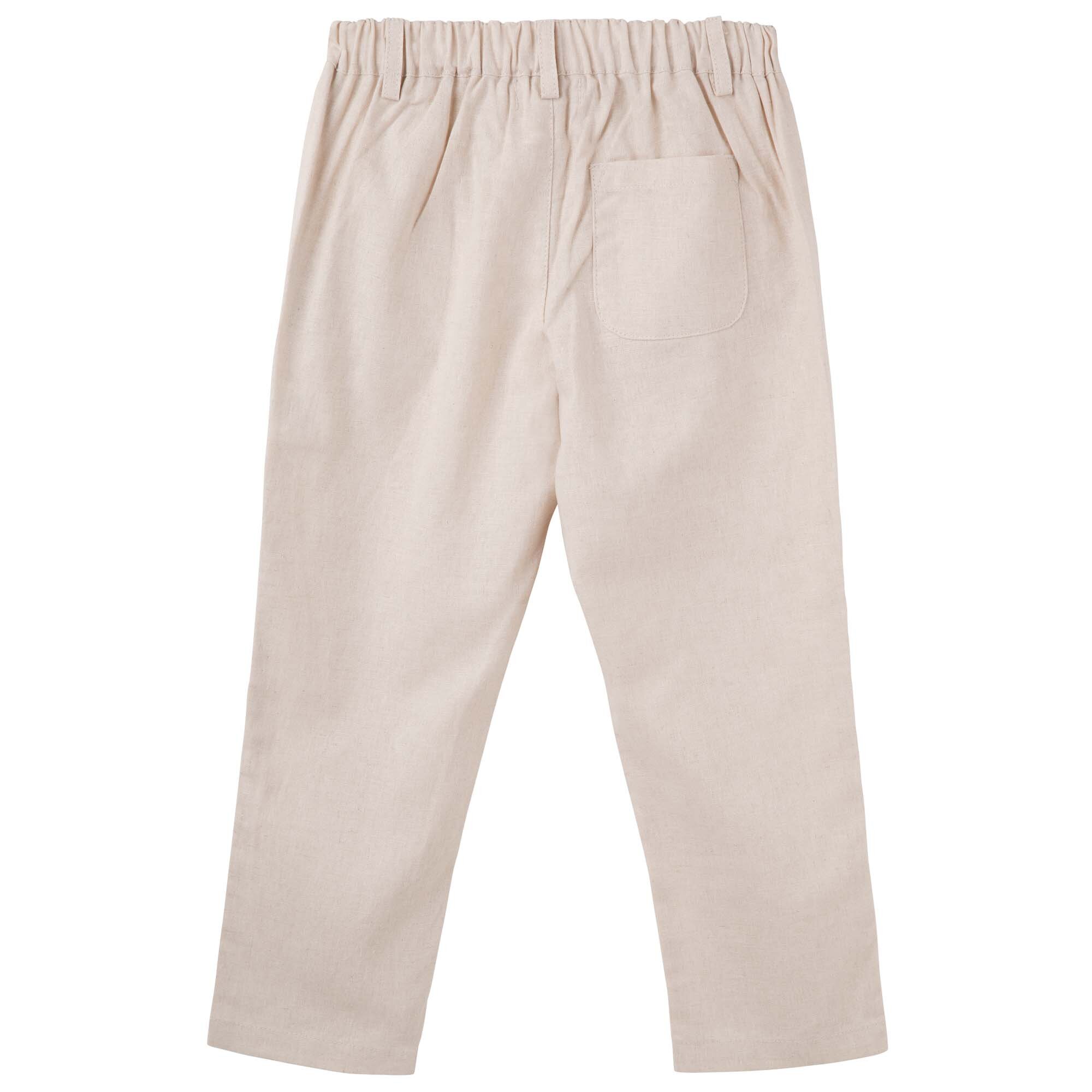 Designer Kidz Finley Linen Pants - Sand - CLOTHING-BABY-Baby Special ...