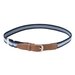 Designer Kidz Bradley Boys Belt - Navy Stripe