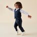 Designer Kidz Toby Linen Vest - Navy