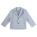 Designer Kidz Oscar Linen Suit Jacket - Ice Blue