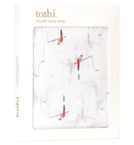 Toshi Muslin Wrap - Fishing