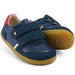 Bobux Step Up Riley - Navy + Red