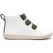 Bobux Kid+ Hi Court Boot - White + Forest