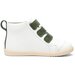 Bobux I-Walk Hi Court Boot - White + Forest