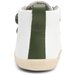 Bobux Step Up Hi Court Boot - White + Forest