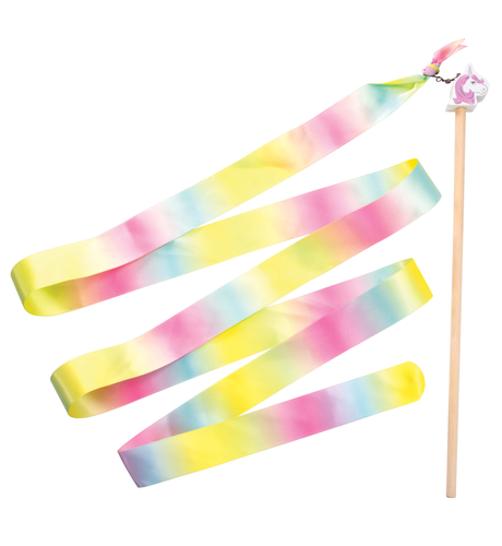 Unicorn Rainbow Ribbon Twirler