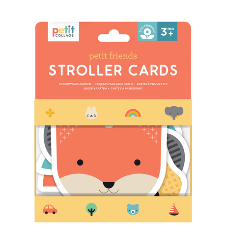 Petit Collage Petit Friends Stroller Cards