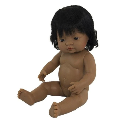 Miniland Latin American Doll - 38cm (Undressed)