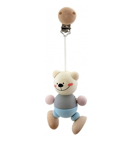 Hess-Spielzeug Bear Clip - Natural