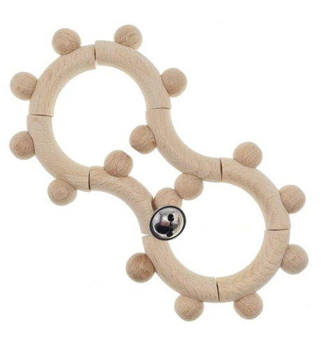 Hess-Spielzeug Motor Eight Rattle - Natural