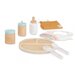 Miniland Wooden Doll 8pc Feeding Set