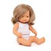 Miniland Doll Caucasian Dark Blond Girl - 38cm (Boxed)