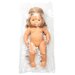 Miniland Doll Caucasian Dark Blond Girl - 38cm (Undressed)