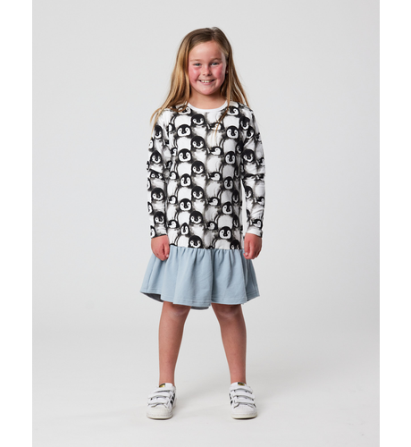 Kissed By Radicool Penguins Frill Dress