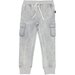 Radicool Dude Cargo Pant In Acid Wash Grey Denim