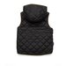 Crywolf Reversible Hooded Yeti Vest - Black/Khaki