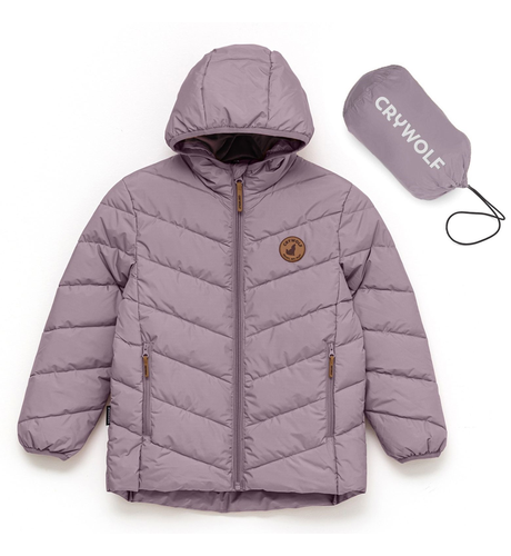 Crywolf Eco Puffer - Lilac