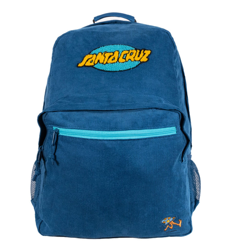 Santa Cruz Craft Oval Dot School Backpack - Vintage Blue