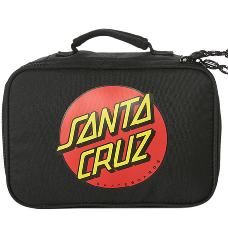 Santa Cruz Classic Dot Lunch Box - Black