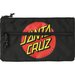 Santa Cruz Classic Dot Pencil Case - Black