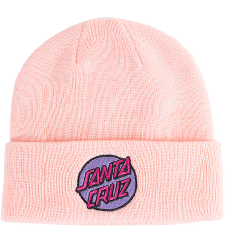 Santa Cruz Other Dot Patch Beanie - Rose