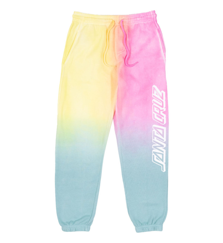 Santa Cruz Classic Strip Track Pant - Multi Tie Dye