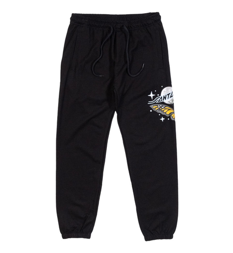 Santa Cruz Winged Moon Strip Track Pant - Black