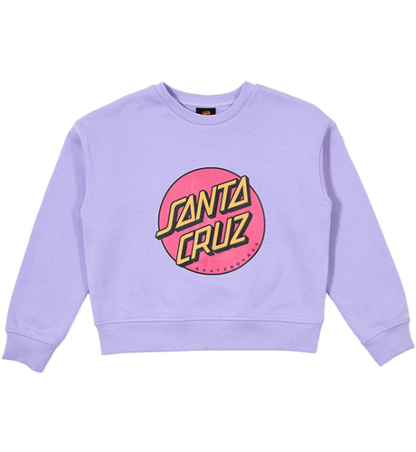 Santa Cruz Other Dot Front Sweater - Lavender
