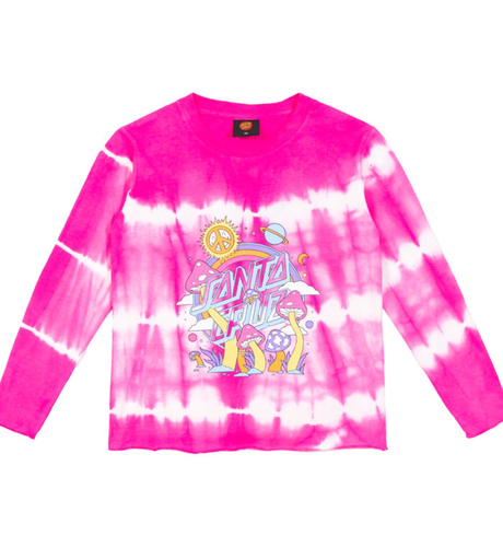 Santa Cruz Once Upon A Dye Tee - Pink Tie Dye