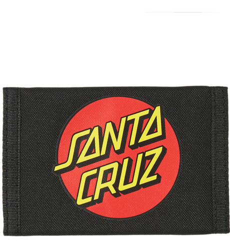 Santa Cruz Classic Dot Wallet - Black