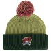 Santa Cruz Oval Dot Skull Patch Beanie - Green