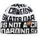 Santa Cruz Not A Crime Beanie - Black-White