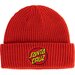 Santa Cruz Classic Dot Patch Beanie - Red